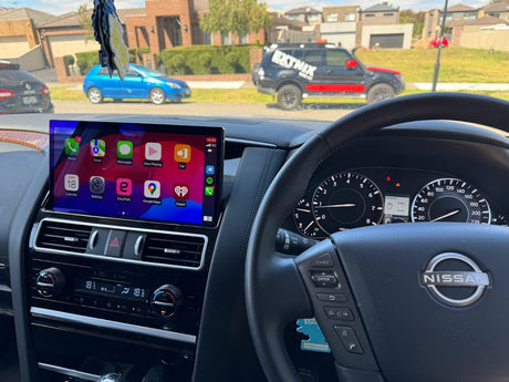 Extnix Nissan Patrol Infotainment System headunit Upgrade