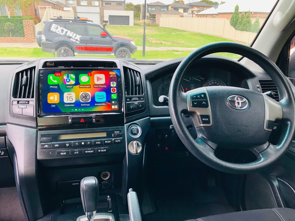 Extnix Toyota Landcruiser 200 Series Headunit Upgrade