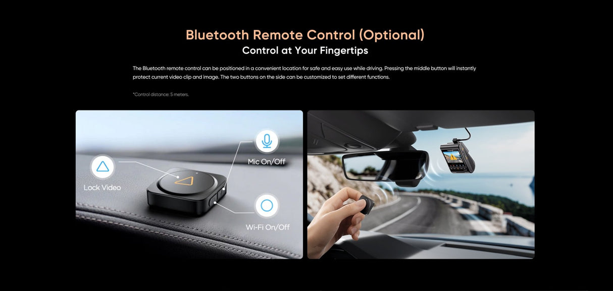 VIOFO A329S 2CH 4K 60FPS Front and 2K Rear Dash Cam HDR with Sony STARVIS 2 - EXTNIX
