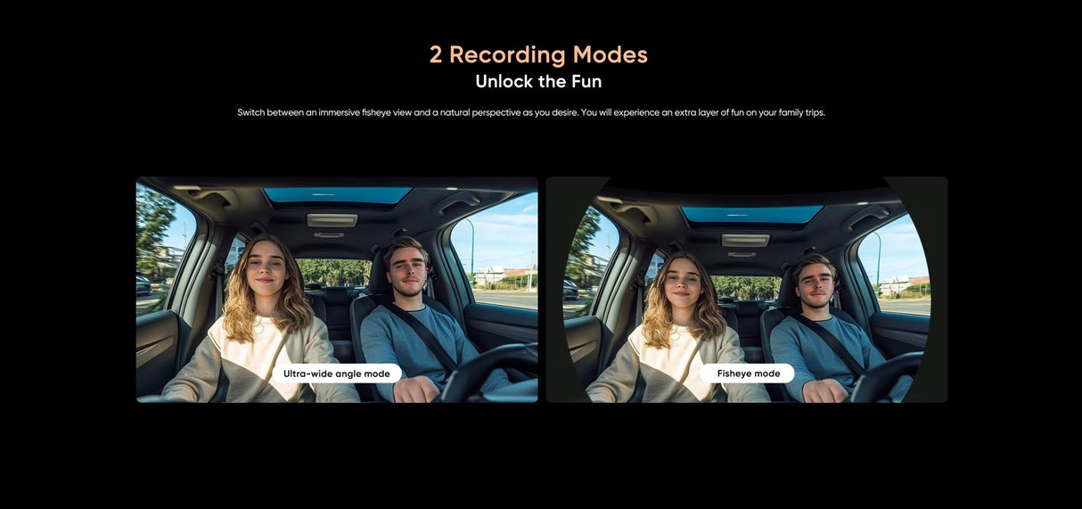 VIOFO A329S 3CH 4K 60FPS Front, 2K Rear and in Cabin Dash Cam HDR with Sony STARVIS 2 for Ride Share - EXTNIX