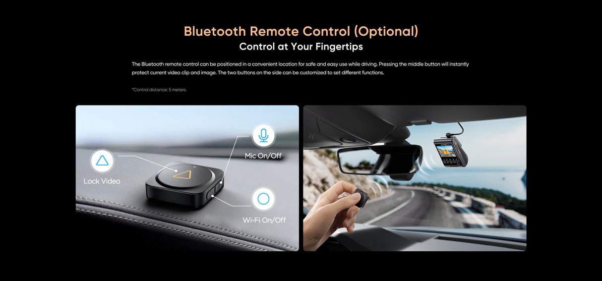VIOFO A329S 3CH 4K 60FPS Front, 2K Rear and in Cabin Dash Cam HDR with Sony STARVIS 2 for Ride Share