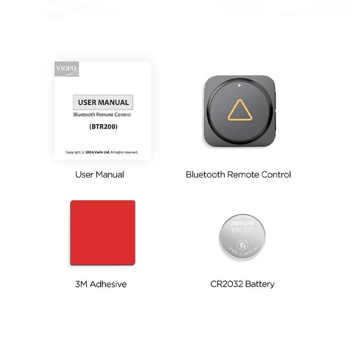 VIOFO Upgraded Bluetooth Remote (BTR200) - EXTNIX