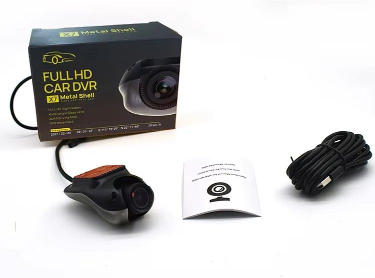 Front Dash Camera HD with Night Vision (for Android head units) - EXTNIX