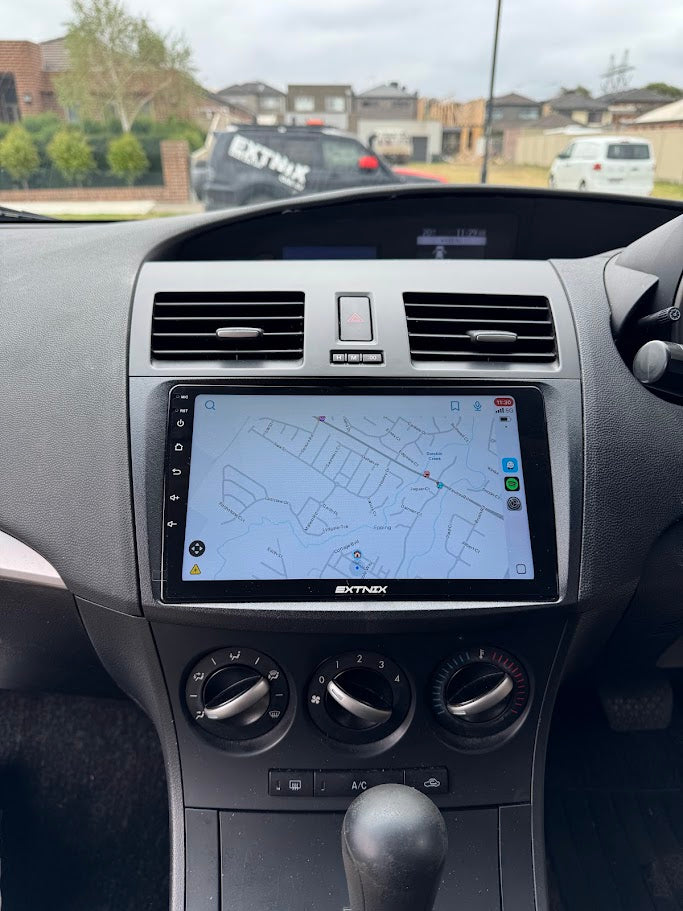 EXTNIX Mazda 3 Alexa BL Waze Maps in Wireless Carplay