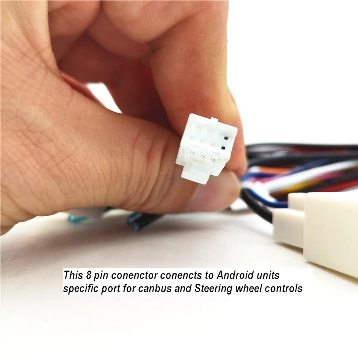 Extnix 16 - pin Android Wire Harness Power Cable Adapter with Canbus for Toyota - EXTNIX