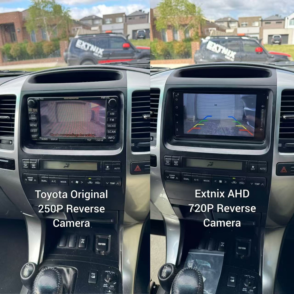 Premium Extnix Wireless Apple CarPlay Android Auto Infotainment System Headunit Upgrade for Toyota Prado 120 Series
