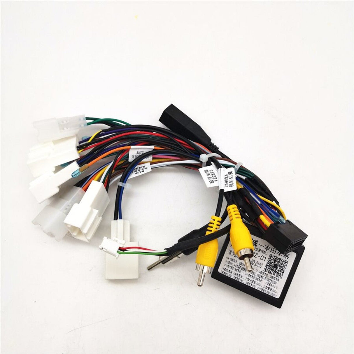 Extnix 16 - pin Android Wire Harness Power Cable Adapter with Canbus for Toyota - EXTNIX