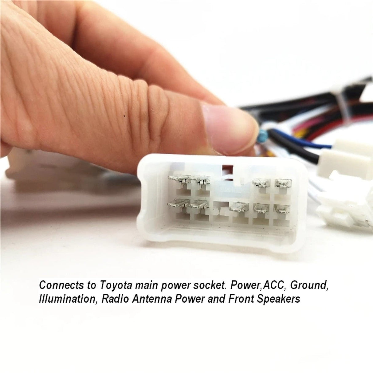 Extnix 16 - pin Android Wire Harness Power Cable Adapter with Canbus for Toyota - EXTNIX