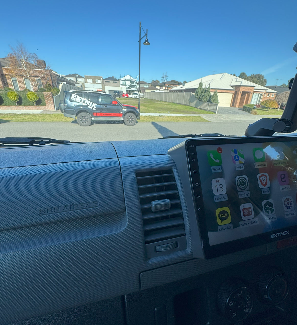 Extnix Infotainment System head unit for Toyota HiAce 2005 - 2018 Wireless Carplay Android Auto