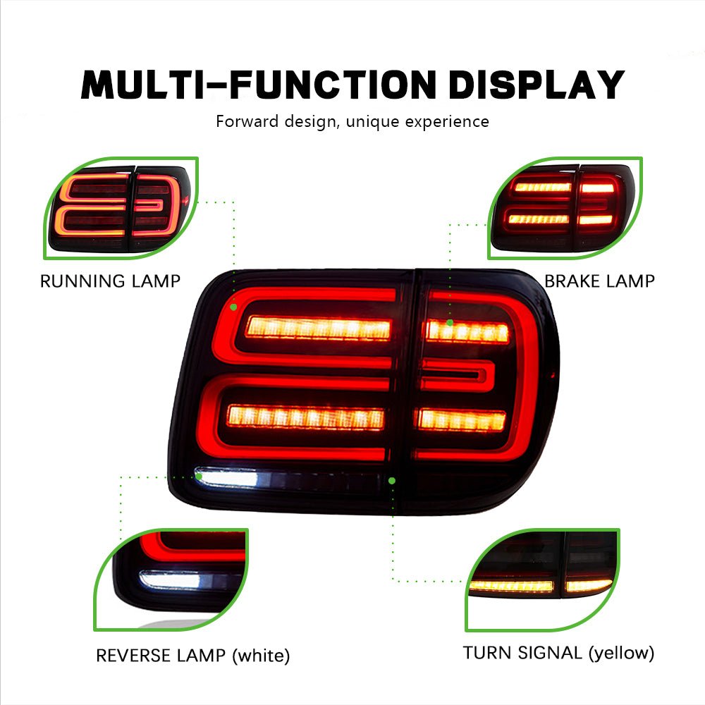 Extnix LED Tail lights for Nissan Patrol Y62 Series 1 - 4 Wagon 2013 - 2019 - EXTNIX