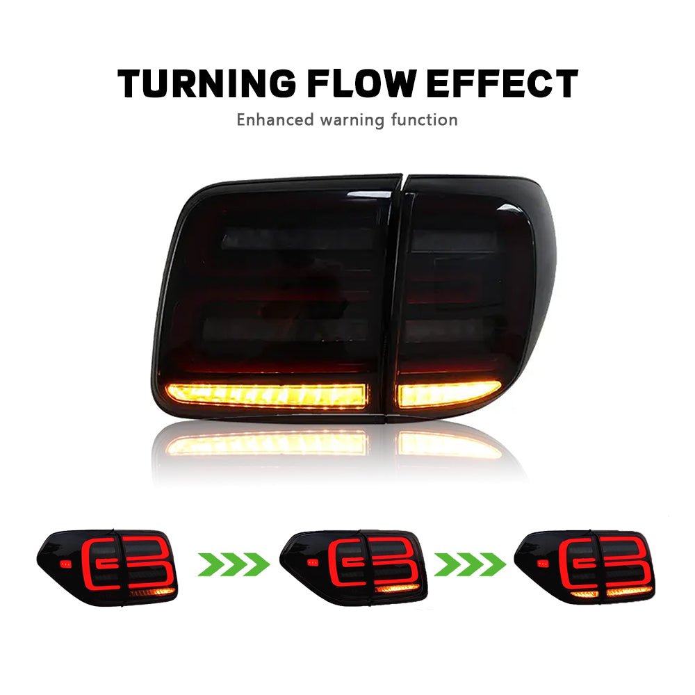 Extnix LED Tail lights for Nissan Patrol Y62 Series 1 - 4 Wagon 2013 - 2019 - EXTNIX