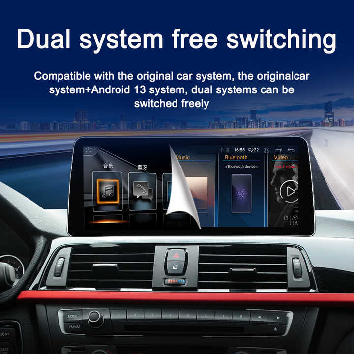 Extnix Infotainment System suitable for BMW NBT iDrive 8 Android 13.0 3 & 4 Series & M3/M4