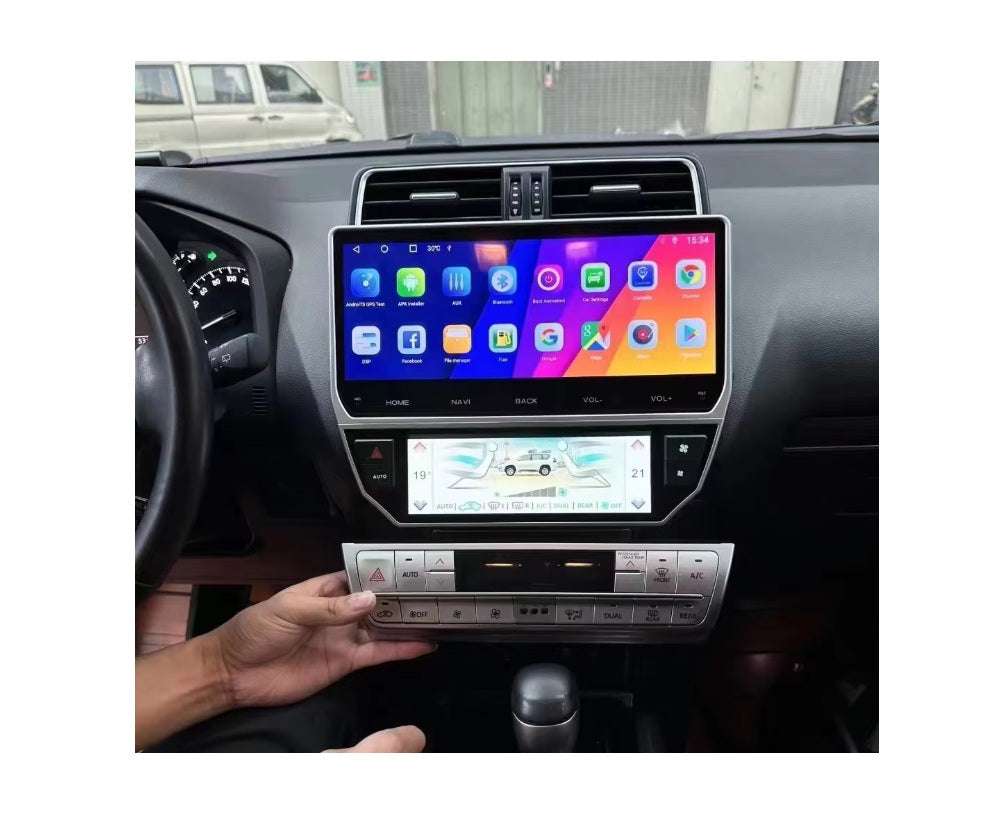 Extnix Digital AC Control Touch Screen Display for Prado 2018 -2024