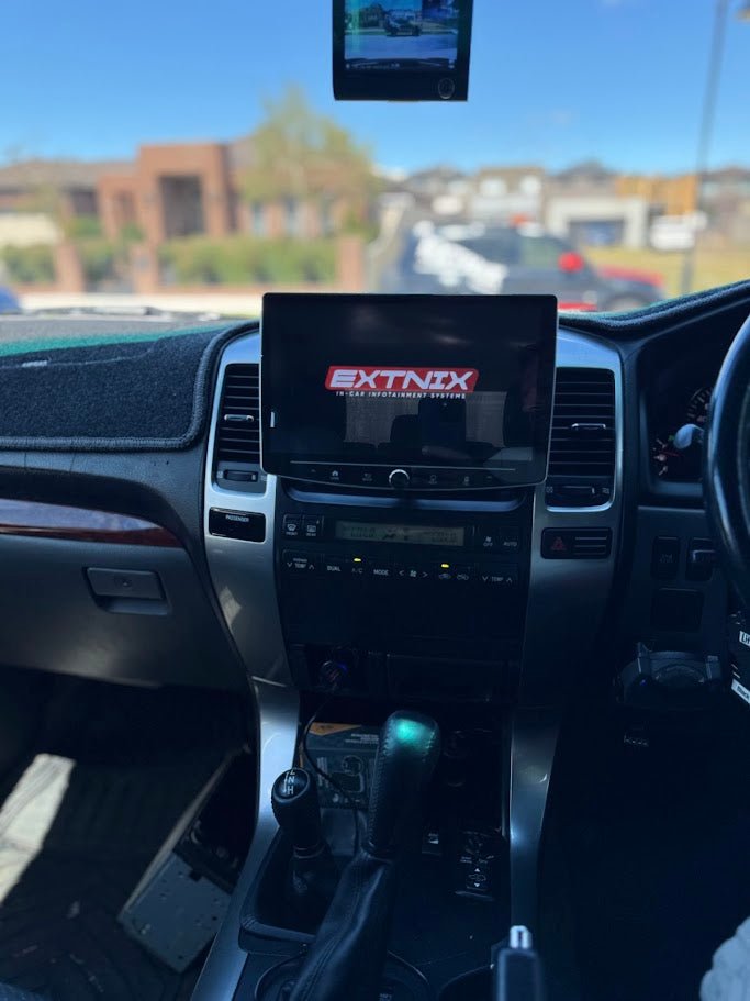 EXTNIX Universal 10" Rotatable Touch Screen Apple CarPlay Android Auto Infotainment System - EXTNIX