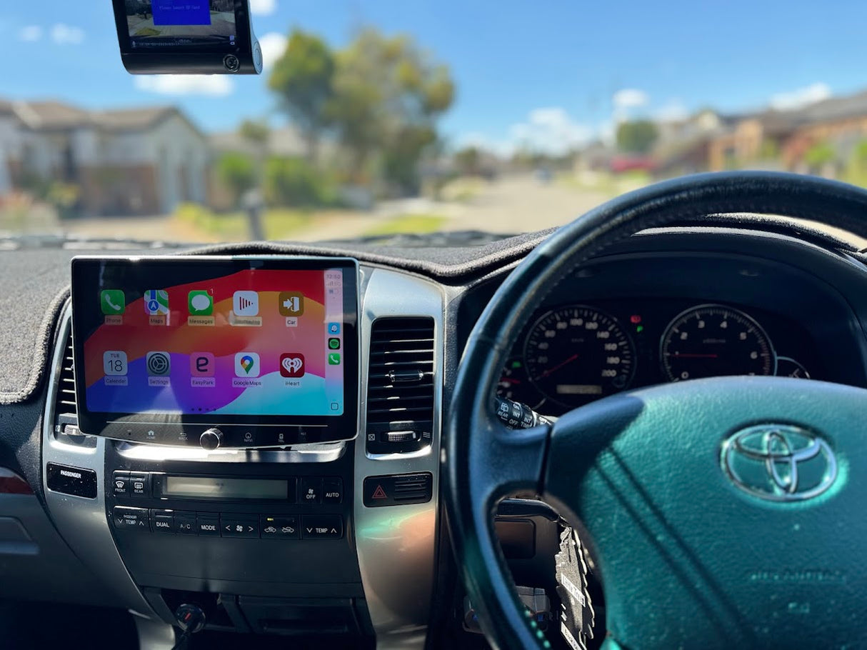 EXTNIX Universal 10" Rotatable Touch Screen Apple CarPlay Android Auto Infotainment System