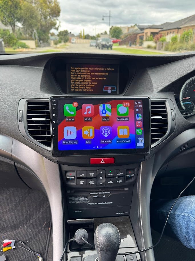 Extnix Honda Accord Euro (2008 - 2012) Plug & Play Wireless Apple CarPlay & Android Auto - EXTNIX