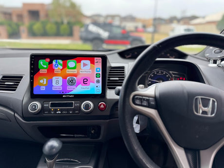 Extnix Headunit for Honda Civic Full Dash View