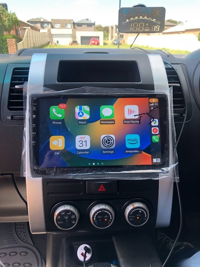 Extnix Infortainment system wireless carplay upgrade for Nissan Xtrail closeup