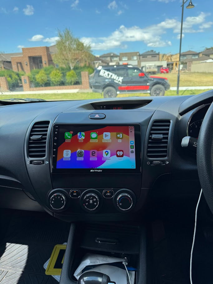Extnix Kia Cerato K3 Wireless Apple Carplay Head Unit installed