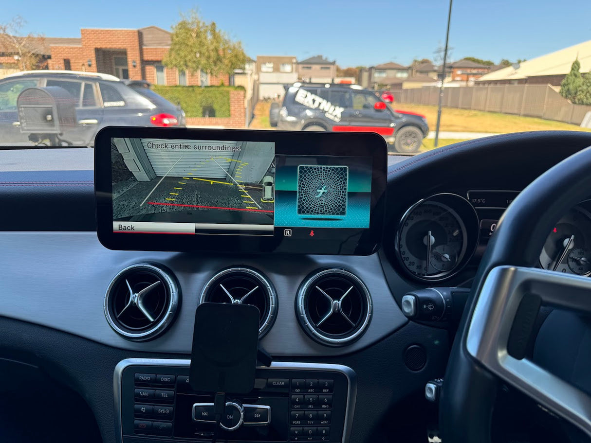 Extnix Mercedes Benz A Class W176 Wireless Carplay Headunit system factory reverse camera