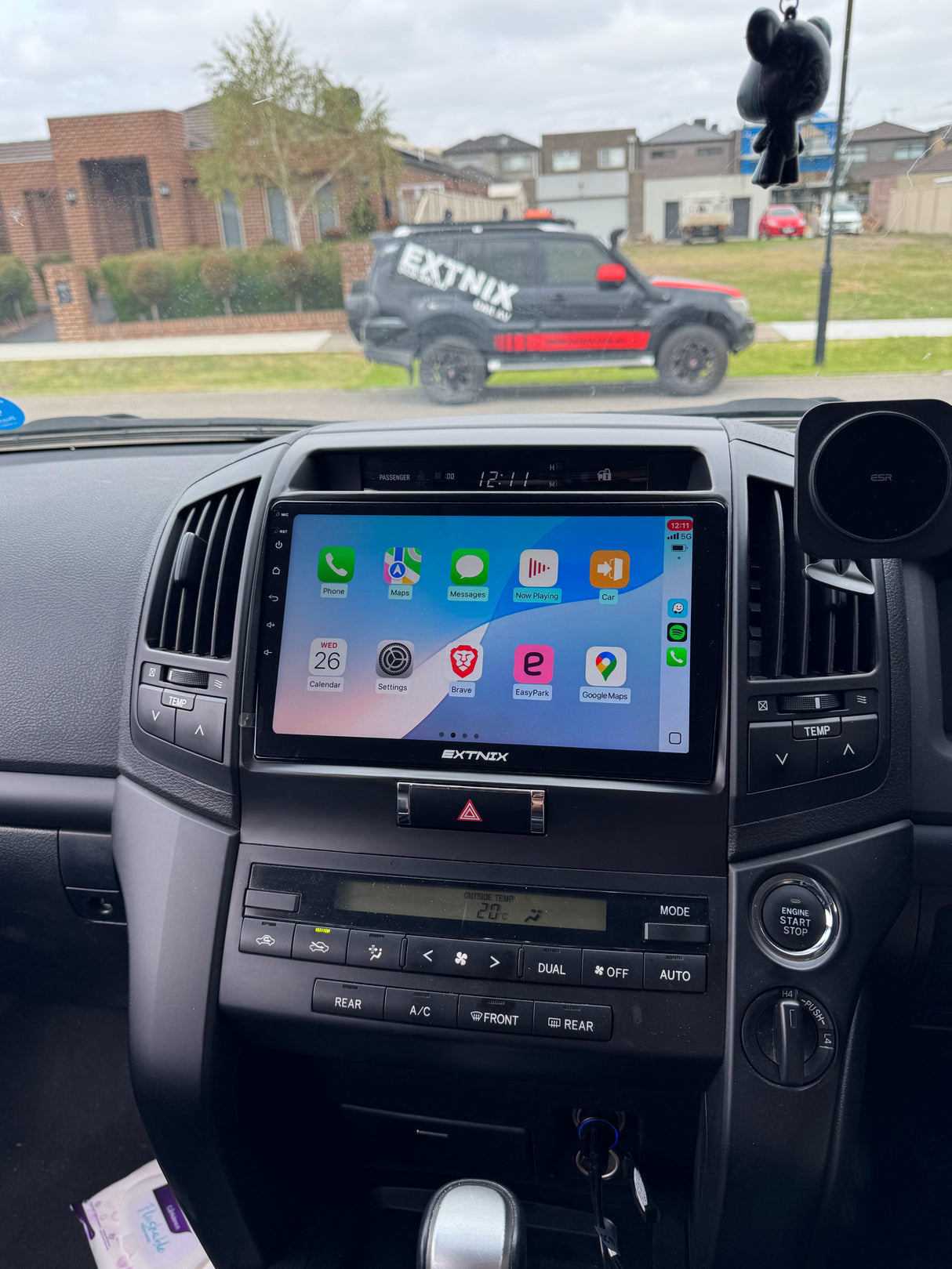 Extnix Premium Toyota Landcruiser LC200 Wireless Apple CarPlay Series Android Infotainment System 4 + 64