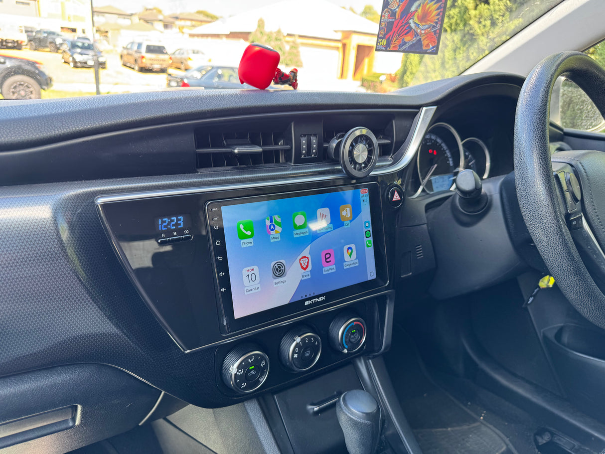Extnix Wireless Apple Carplay Android Auto Infotainment System for Toyota Corolla Hatch 2014-2018