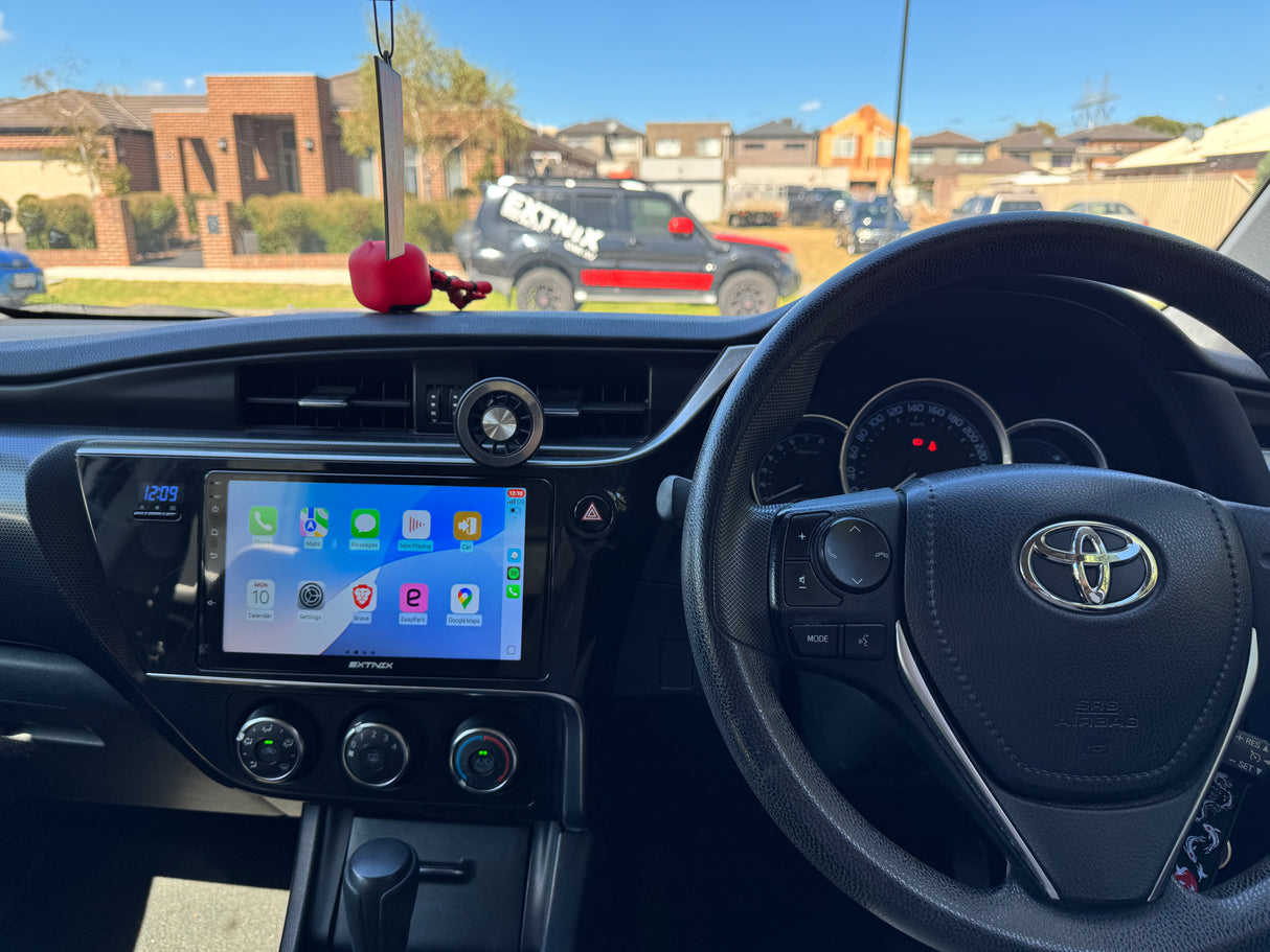 Extnix Wireless Apple Carplay Android Auto Infotainment System for Toyota Corolla Hatch 2014-2018