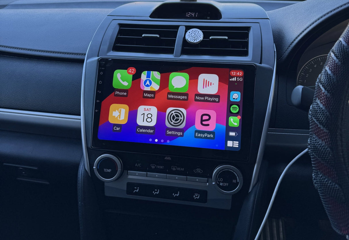 Extnix Wireless Apple Carplay Android Auto Infotainment System Upgrade for Toyota Camry 2012 - 2017 - EXTNIX