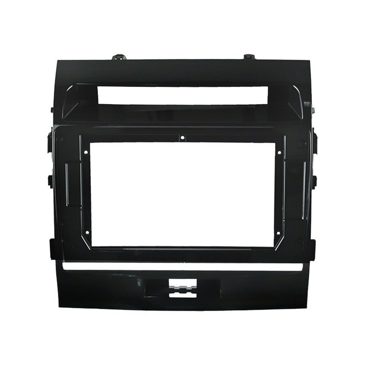 Toyota Landcruiser 200 Series LC200 Fascia Frame for 10.1” Screens Gloss Black - EXTNIX