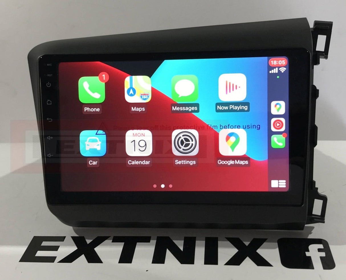 Extnix Honda Civic 2012 - 2015 Sedan Carplay Android 10 Multimedia Infotainment System - EXTNIX