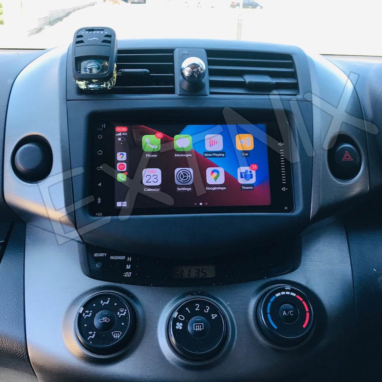 Premium EXTNIX Universal Toyota 7" Wireless Apple CarPlay Android Auto Infotainment System 2003 - 2011 models