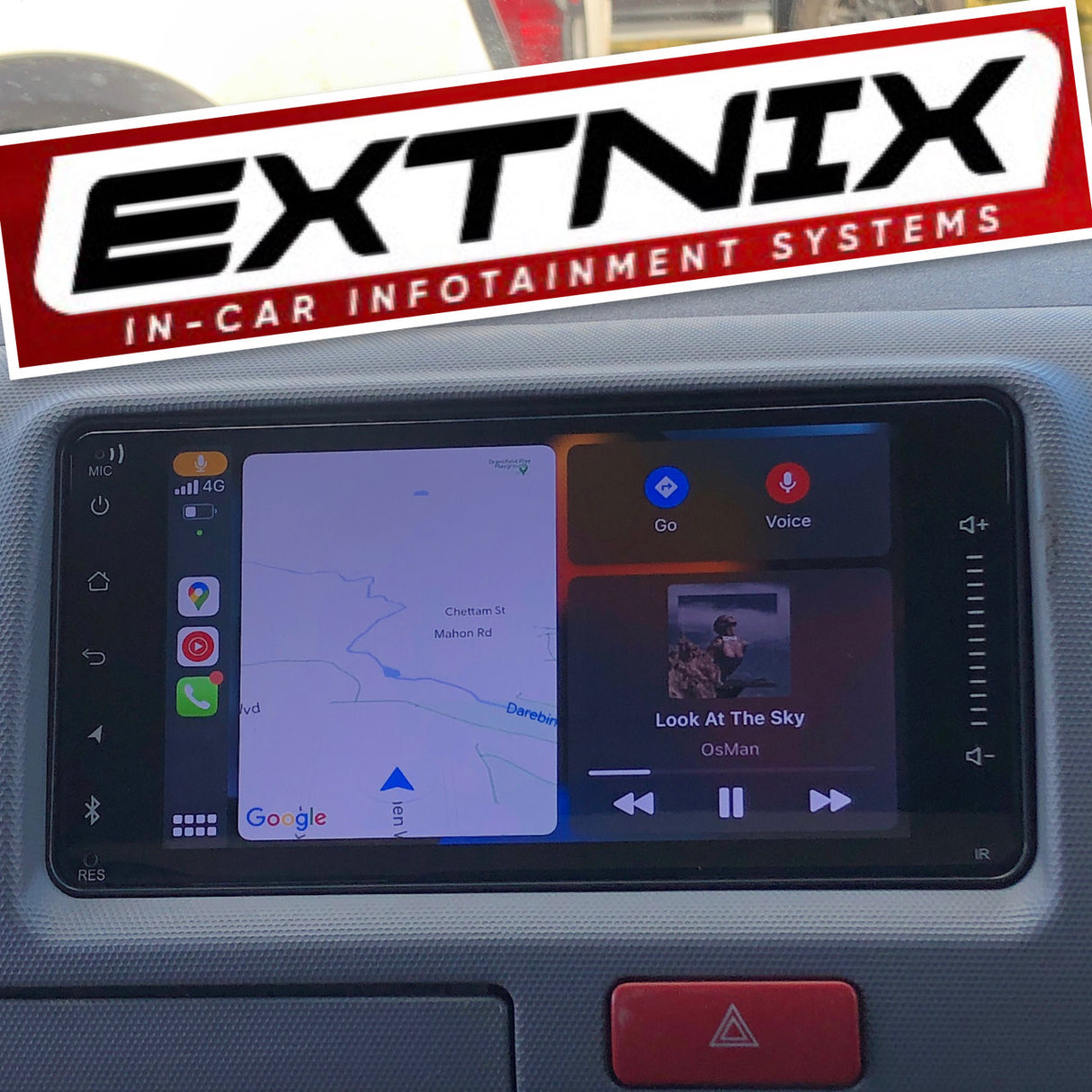 Premium EXTNIX Universal Toyota 7" Wireless Apple CarPlay Android Auto Infotainment System 2003 - 2011 models