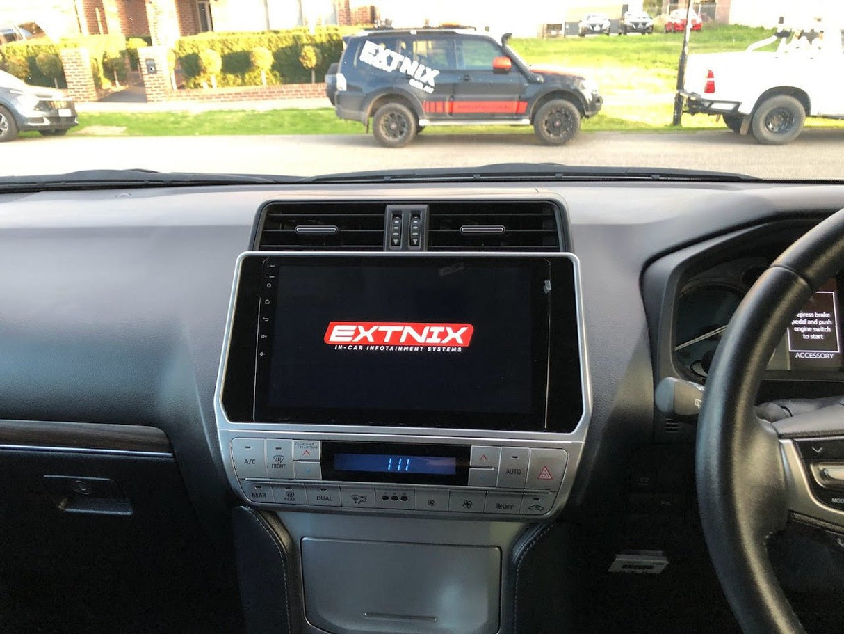 Premium Wireless CarPlay Android Auto Head Unit Toyota LandCruiser 150 Series Prado 2018 QLED | Extnix - EXTNIX