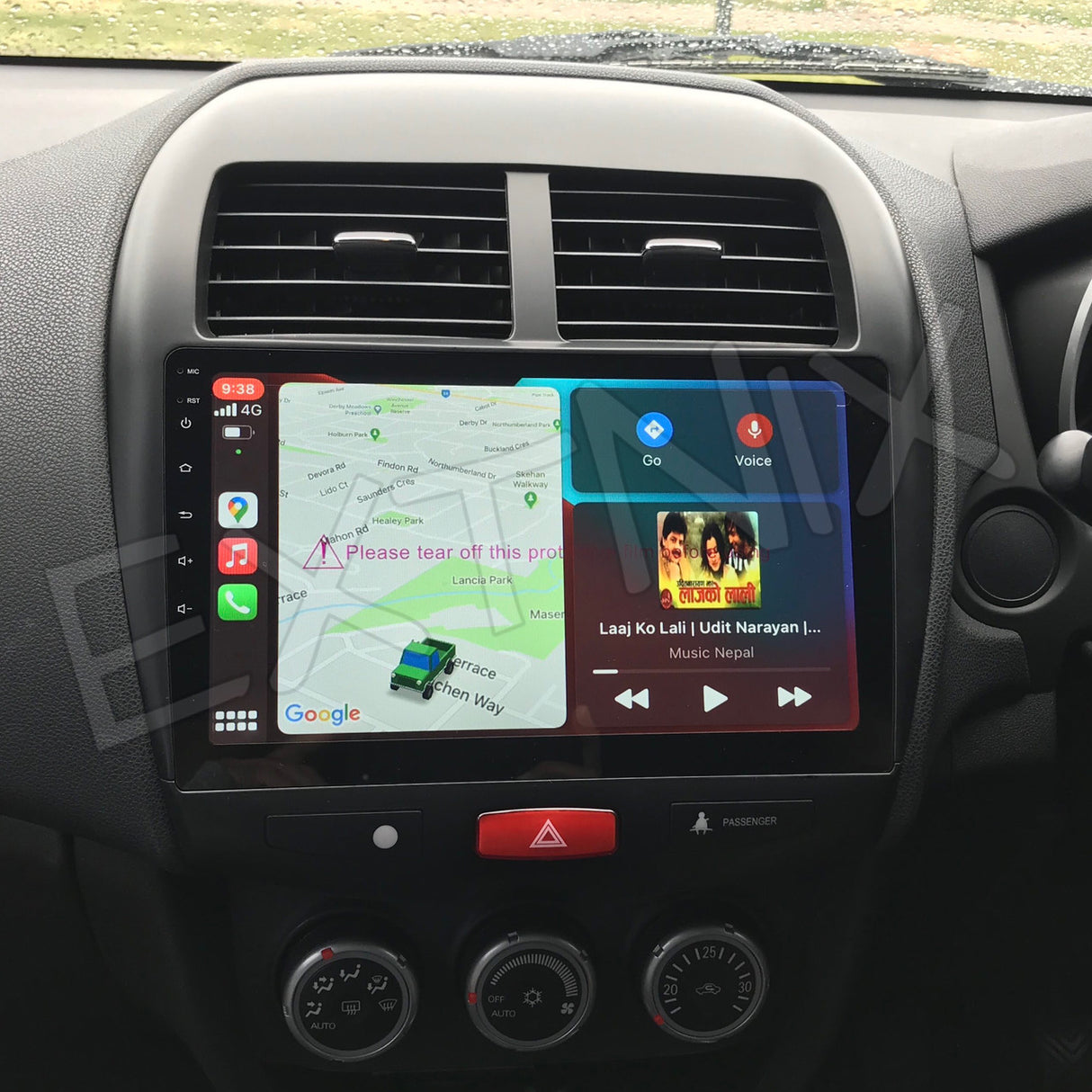 Mitsubishi ASX 2010-2017 Apple CarPlay Android Auto Infotainment System Rockford Compatible