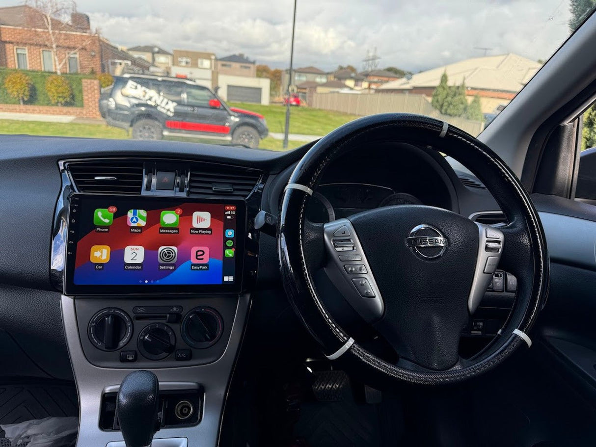 Nissan Pulsar (2012 - 2017) Plug & Play Head Unit Upgrade Kit: Wireless CarPlay & Android Auto - EXTNIX