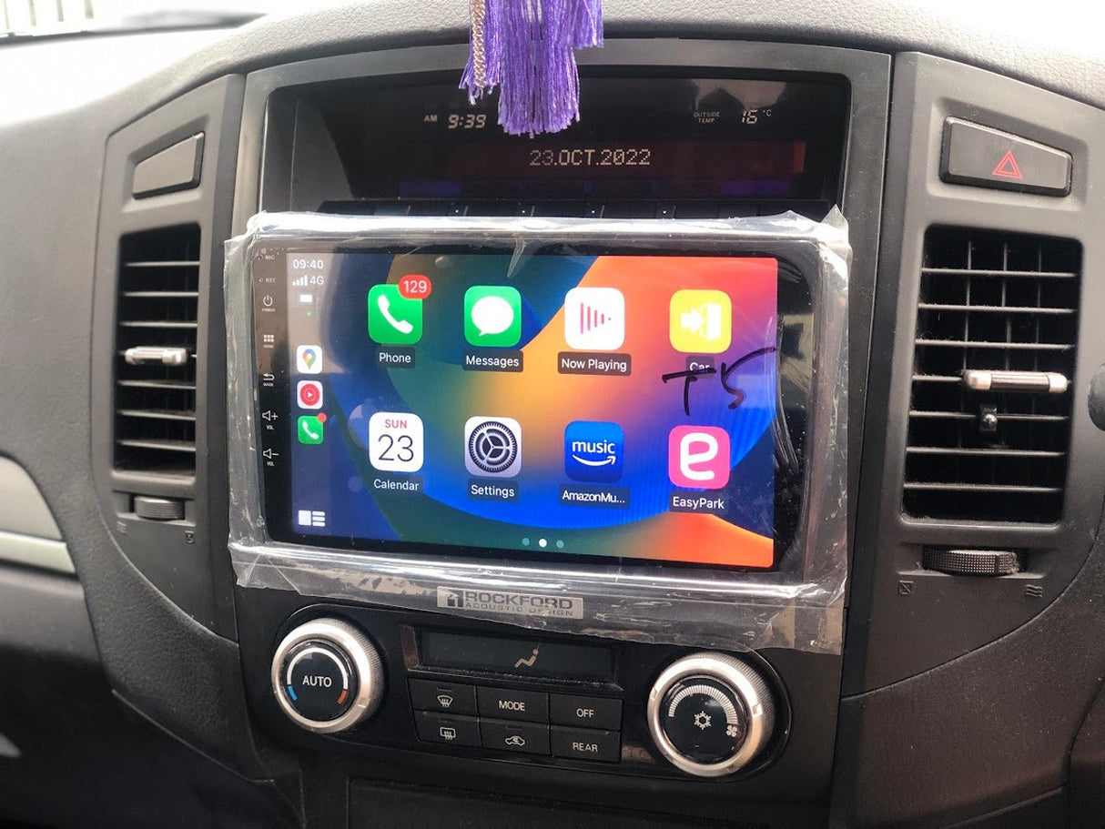 Mitsubishi Pajero NS NT NW 2006 - 2012 Infotainment System Head Unit Built - In Wireless Carplay & Android Auto - EXTNIX