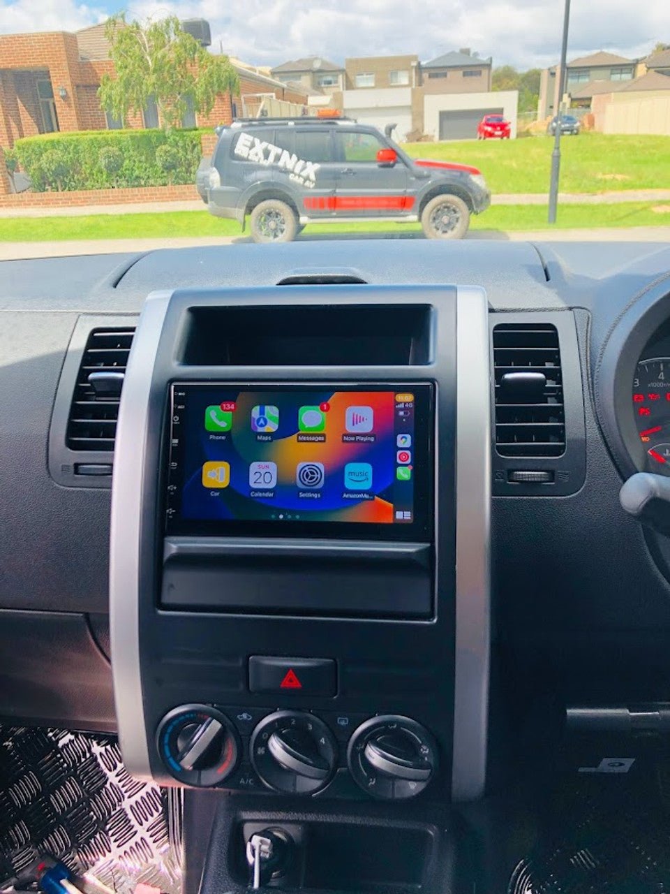 Universal 7" Double Din Wireless Apple CarPlay Android Auto Infotainment System Headunit Upgrade - EXTNIX