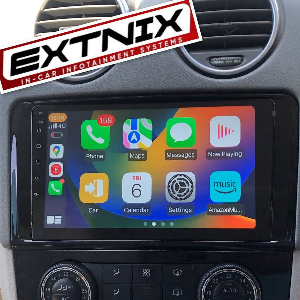 Mercedes - Benz Wireless Carplay Mercedes Benz ML Class W164 GL Class X164 Infotainment System Upgrade - EXTNIX