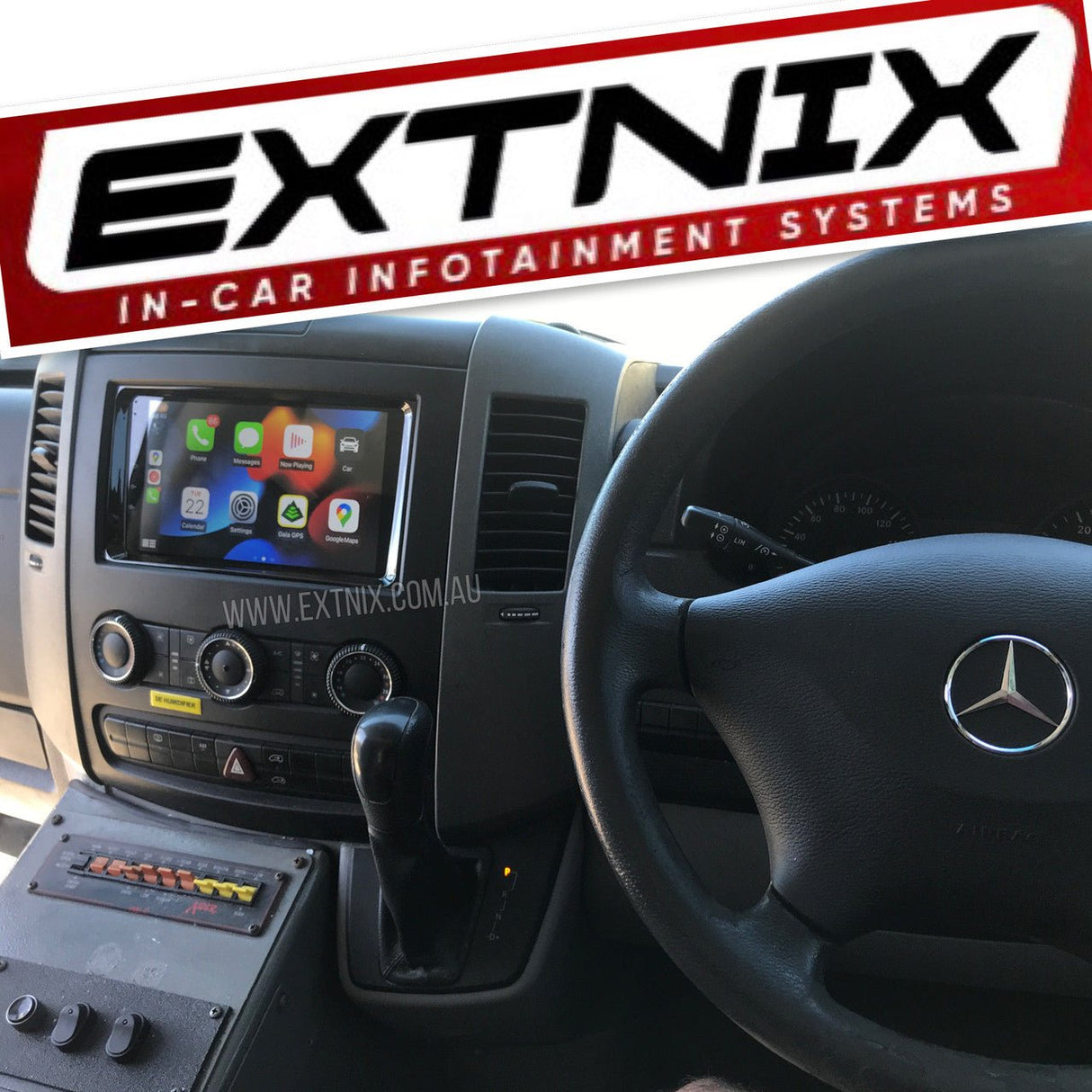 Mercedes - Benz Wireless Carplay Sprinter Vito Viano A - Class B - Class Infotainment System Upgrade - EXTNIX