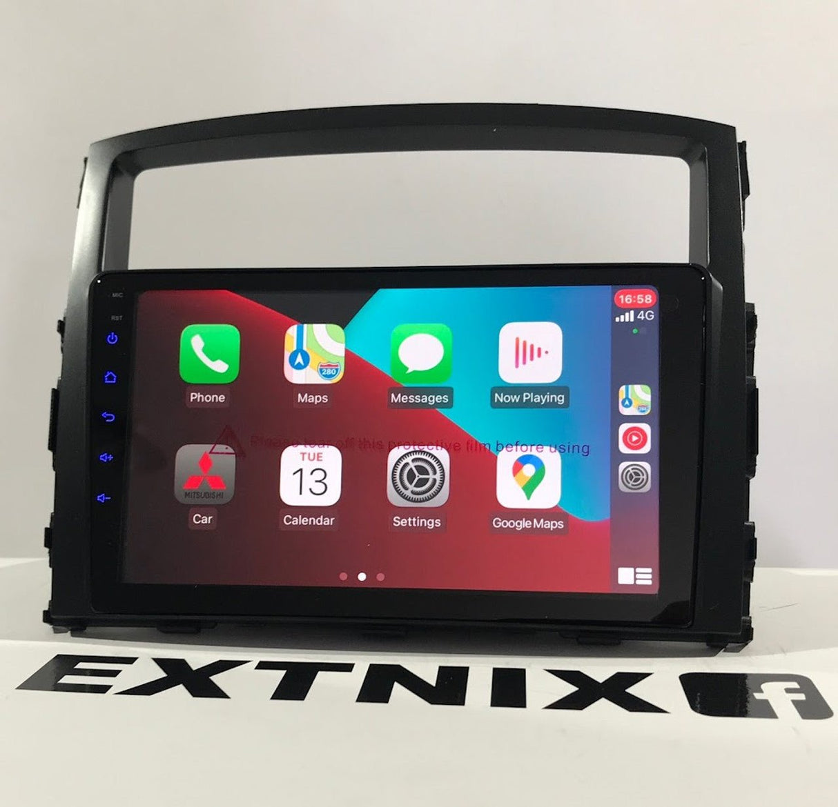 Mitsubishi Pajero NS NT NW 2006 - 2012 Infotainment System Head Unit Built - In Wireless Carplay & Android Auto - EXTNIX