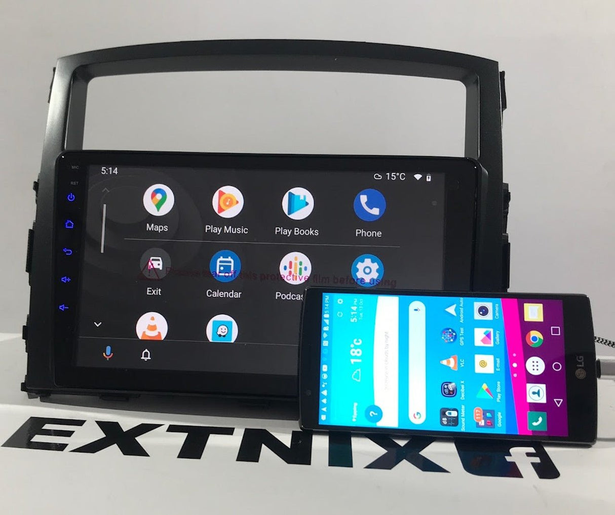 Mitsubishi Pajero NS NT NW 2006 - 2012 Infotainment System Head Unit Built - In Wireless Carplay & Android Auto - EXTNIX