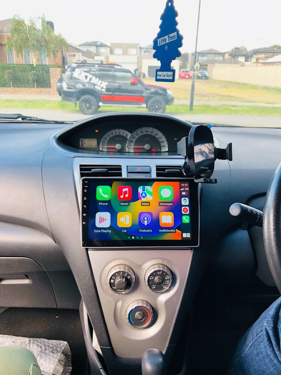 Premium Wireless Apple CarPlay & Android Auto Head unit upgrade for Toyota Yaris Vitz 2005 - 2011 Sedan - EXTNIX