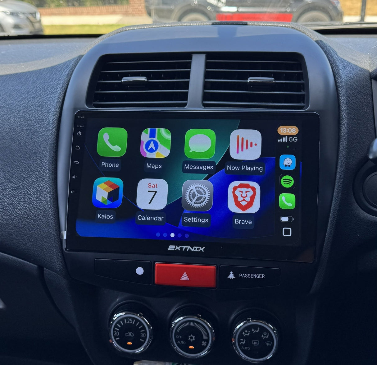 Mitsubishi ASX 2010 - 2017 Apple CarPlay Android Auto Infotainment System Rockford Compatible - EXTNIX
