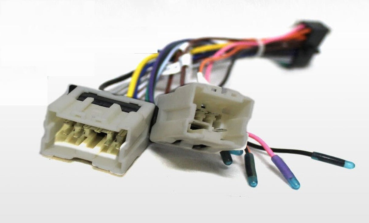 Extnix 16 - pin Android Wire Harness Power Cable Adapter to suit Nissan - various models small two plug connectors - EXTNIX