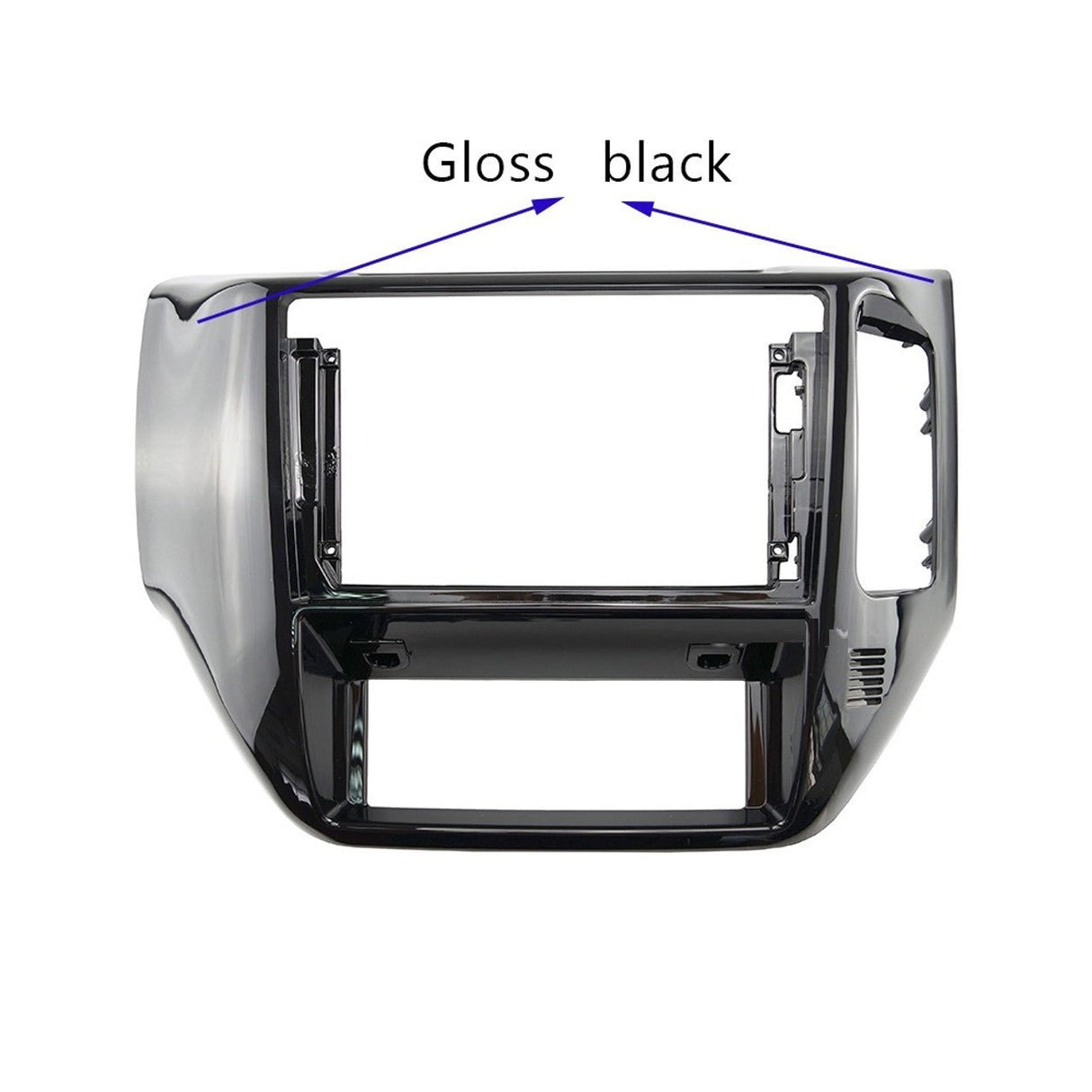 Extnix 9 inch Fascia kit to suit Nissan Patrol GU Y61 2004 - 2016 Gloss - Black