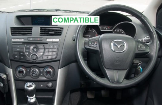 Extnix Fascias Frame For MAZDA BT50/BT-50 2012-2017 9" Android Systems