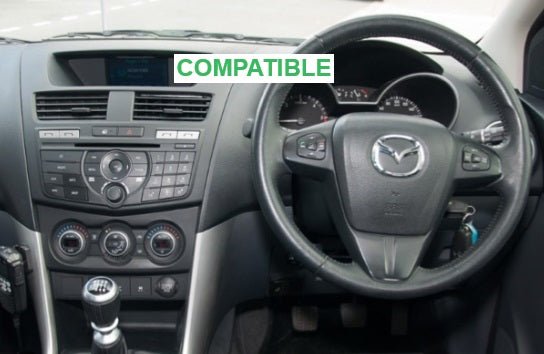 Extnix Fascias Frame For MAZDA BT50/BT - 50 2012 - 2017 9" Android Systems - EXTNIX