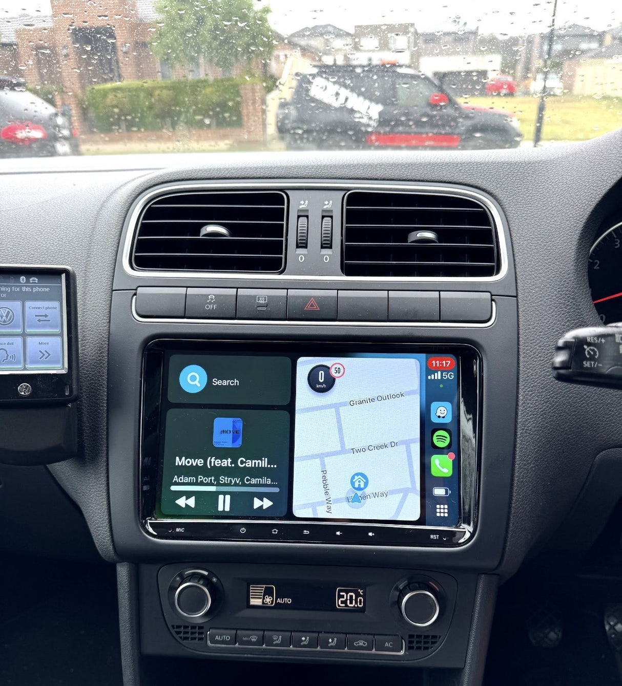 Extnix Premium Wireless Apple CarPlay Android Auto Infotainment System for Volkswagen, Seat & Skoda