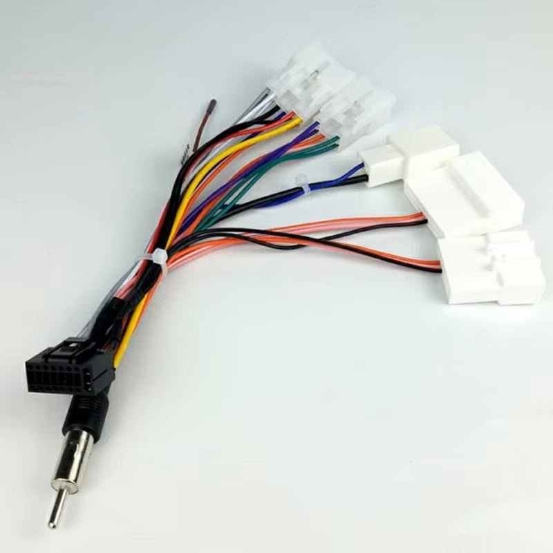 Extnix 16 - pin Android Wire Harness Power Cable Adapter for various Toyota models aftermarket headunit - EXTNIX