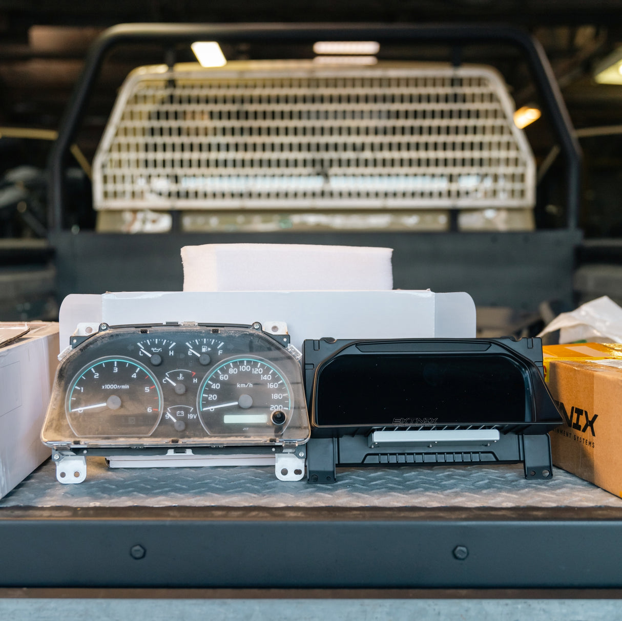 Digital Dash to suit 79 Series Landcruiser - 70 Series, 78 Series, 76 Series 2010 - 2023